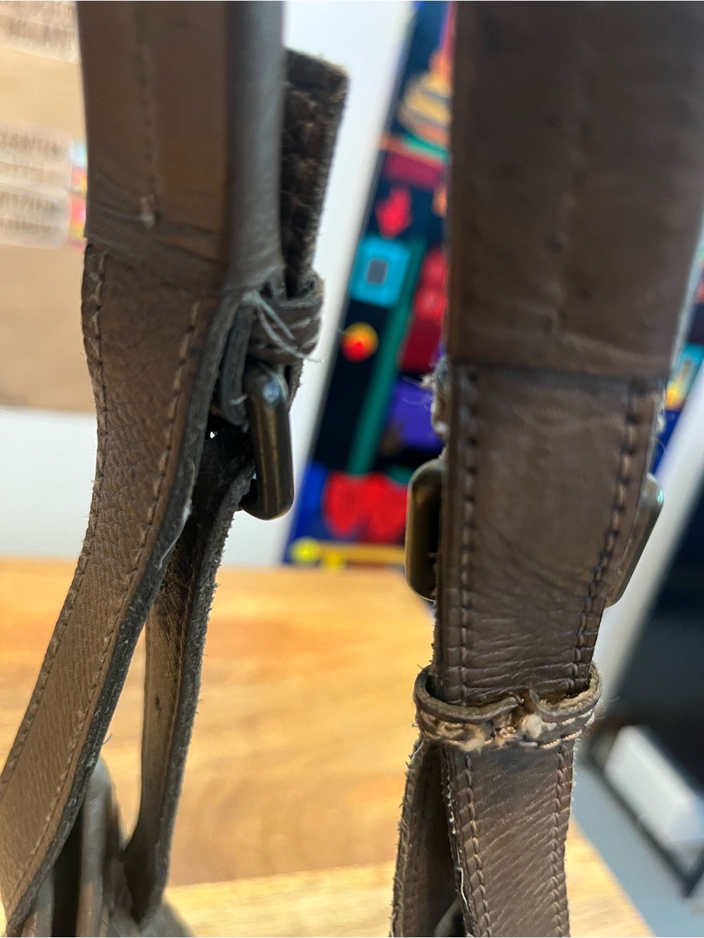 Valentina Woven Shoulder Bag - Brown - Picture 8 of 16